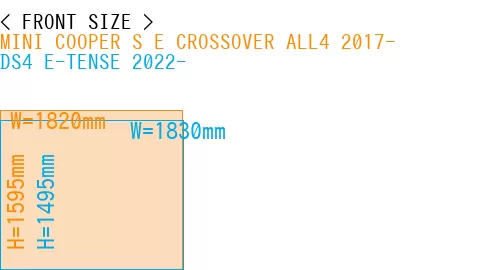 #MINI COOPER S E CROSSOVER ALL4 2017- + DS4 E-TENSE 2022-